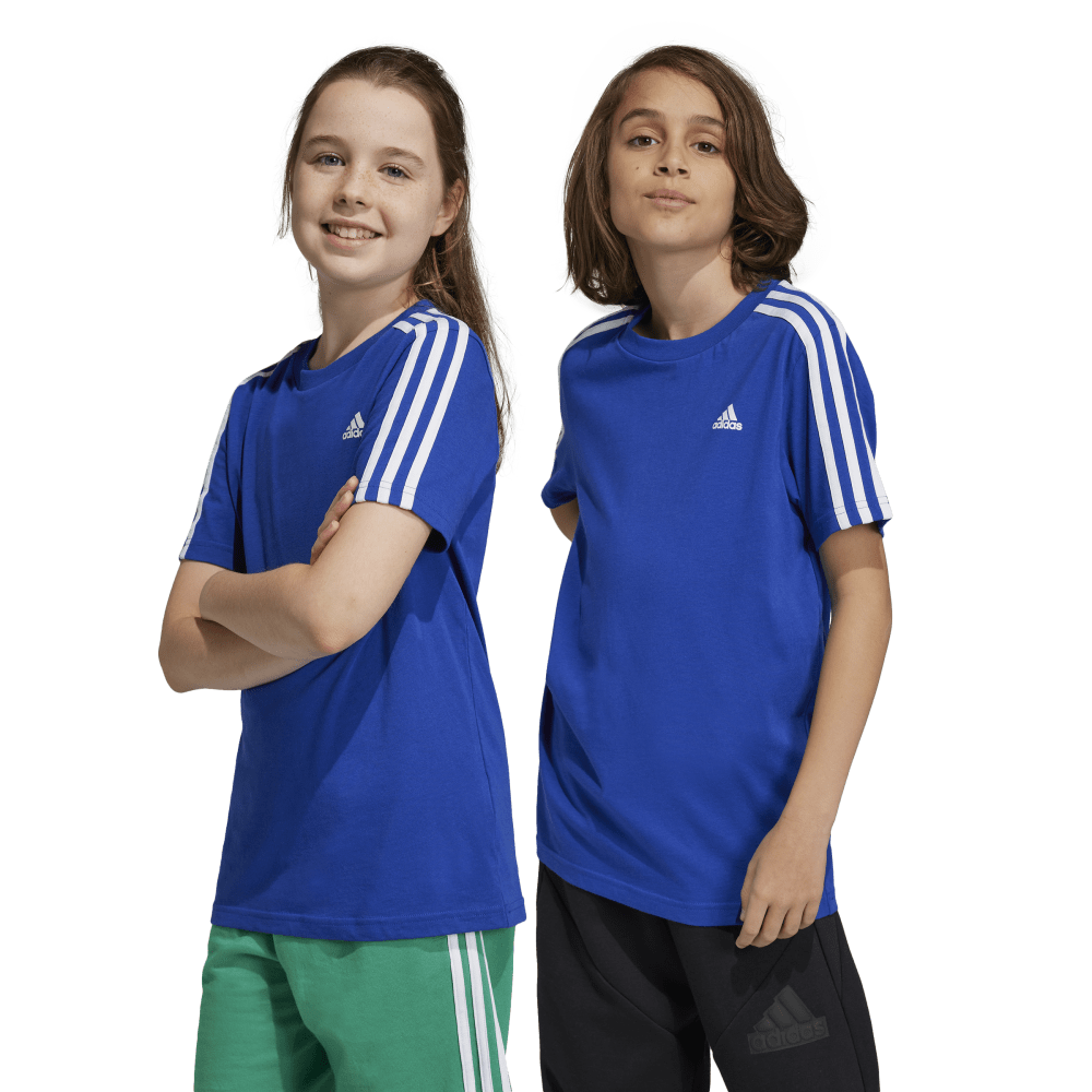 Adidas Kid's Ess 3S Tee Lucid Blue