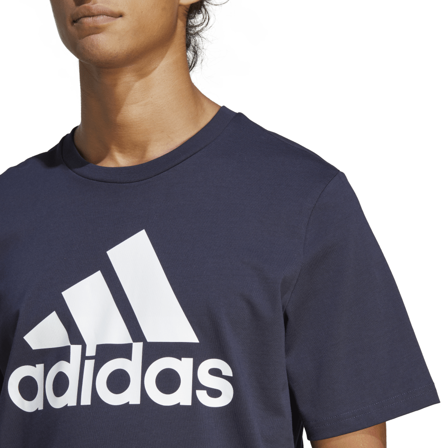 Adidas Big Logo Ess Tee Legend Ink/White