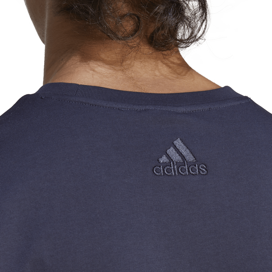 Adidas Big Logo Ess Tee Legend Ink/White