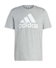 Adidas Big Logo Ess Tee Grey/White