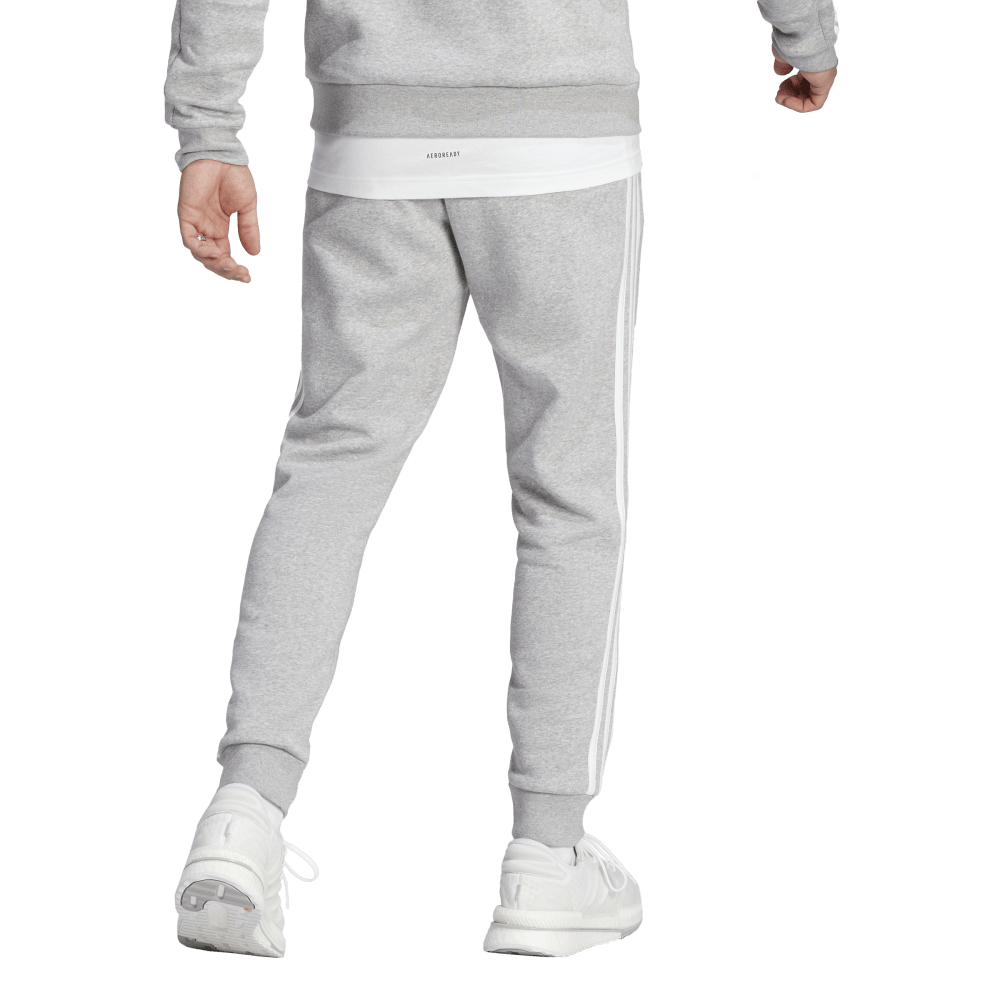 adidas 3S Tapered Cuff Fleece Pant Grey