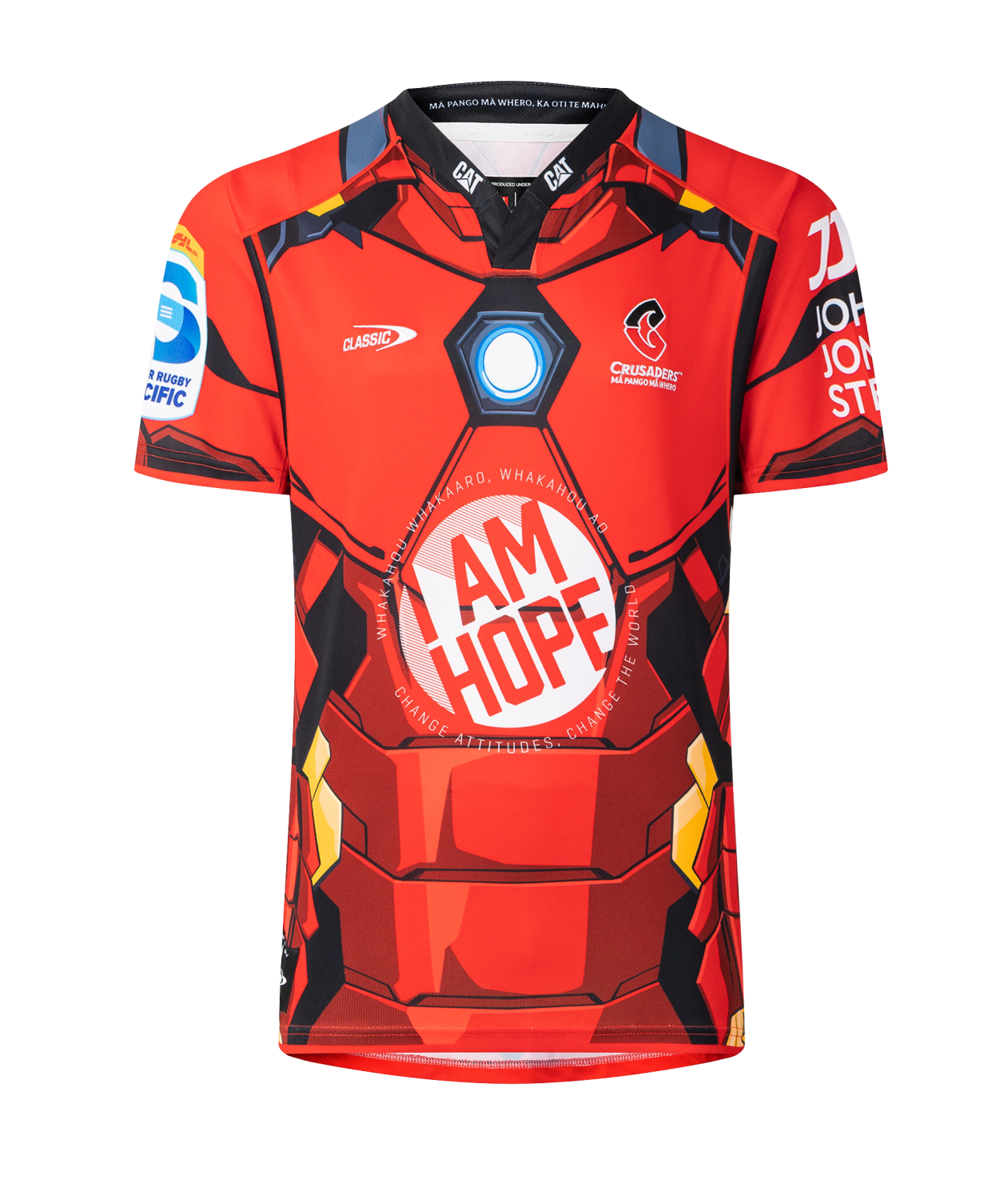 Crusaders x Marvel Ironman Jersey