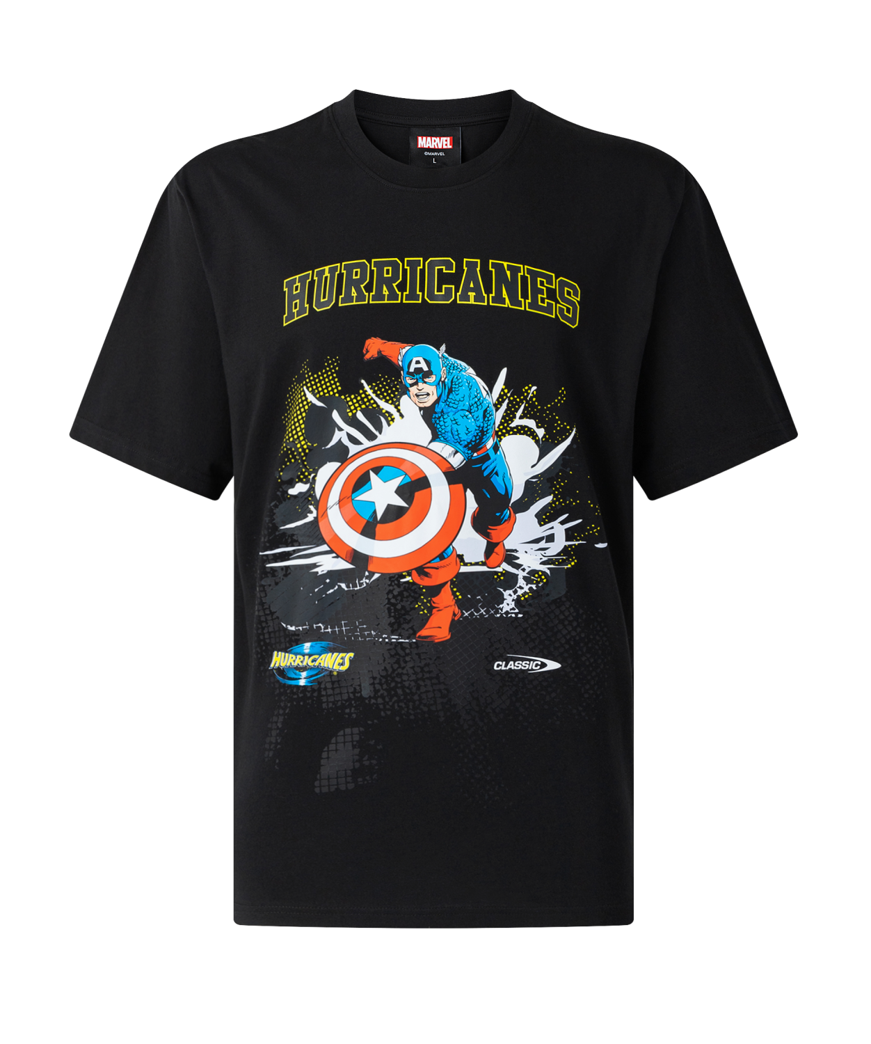 Hurricanes x Marvel Captain America T-Shirt