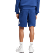Adidas Big Logo Cotton Short Dark Blue