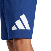Adidas Big Logo Cotton Short Dark Blue