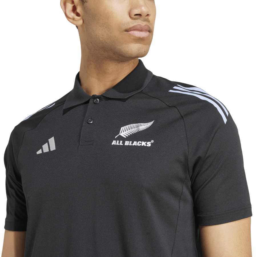 All Blacks Polo Shirt 2024 Black/Blue