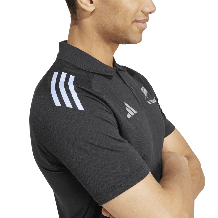 All Blacks Polo Shirt 2024 Black/Blue