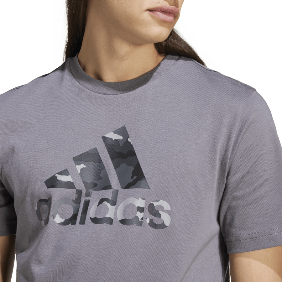 Adidas BOS Camo T Shirt Grey