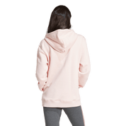 Adidas Women's Big Logo Fleece Hoodie Sandy Pink