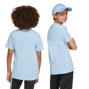 Adidas Kid's Big Logo T-Shirt Glow Blue/White