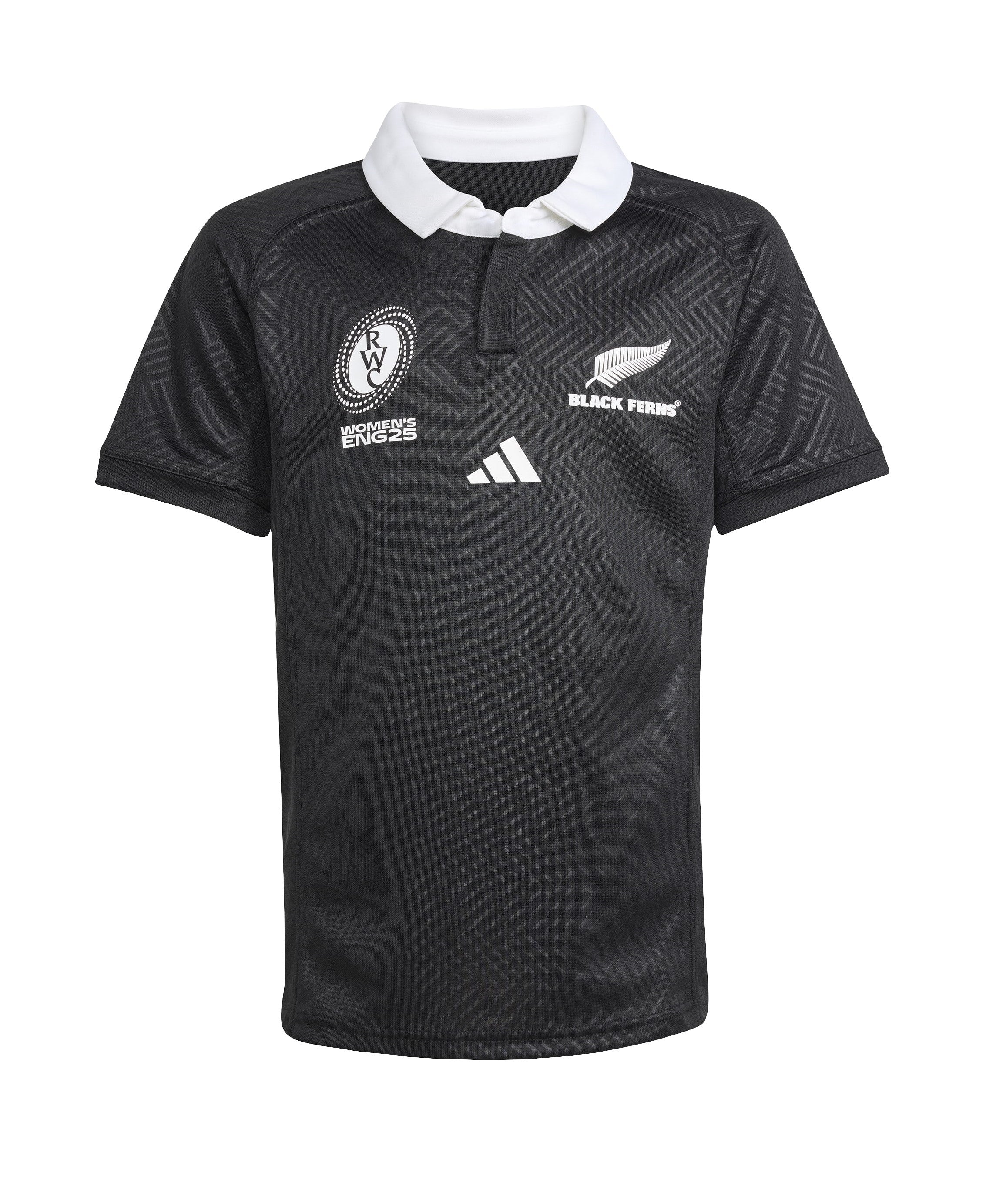 Black Ferns Kids RWC Replica Home Jersey