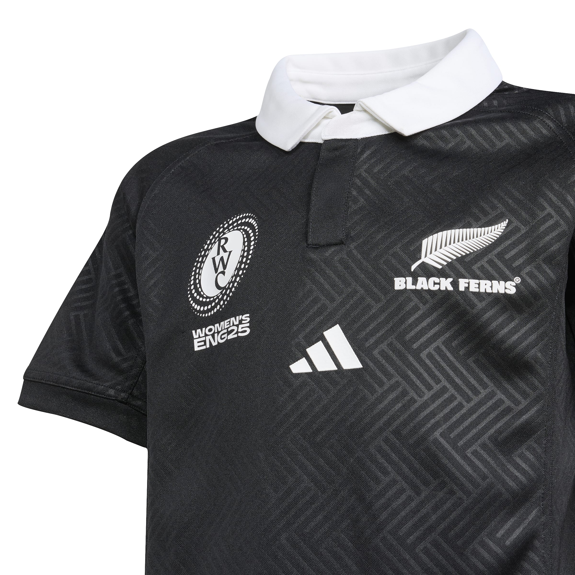 Black Ferns Kids RWC Replica Home Jersey