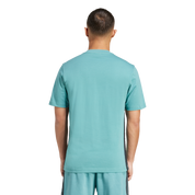 Adidas 3-Stripe Single Jersey T-Shirt Powder Teal