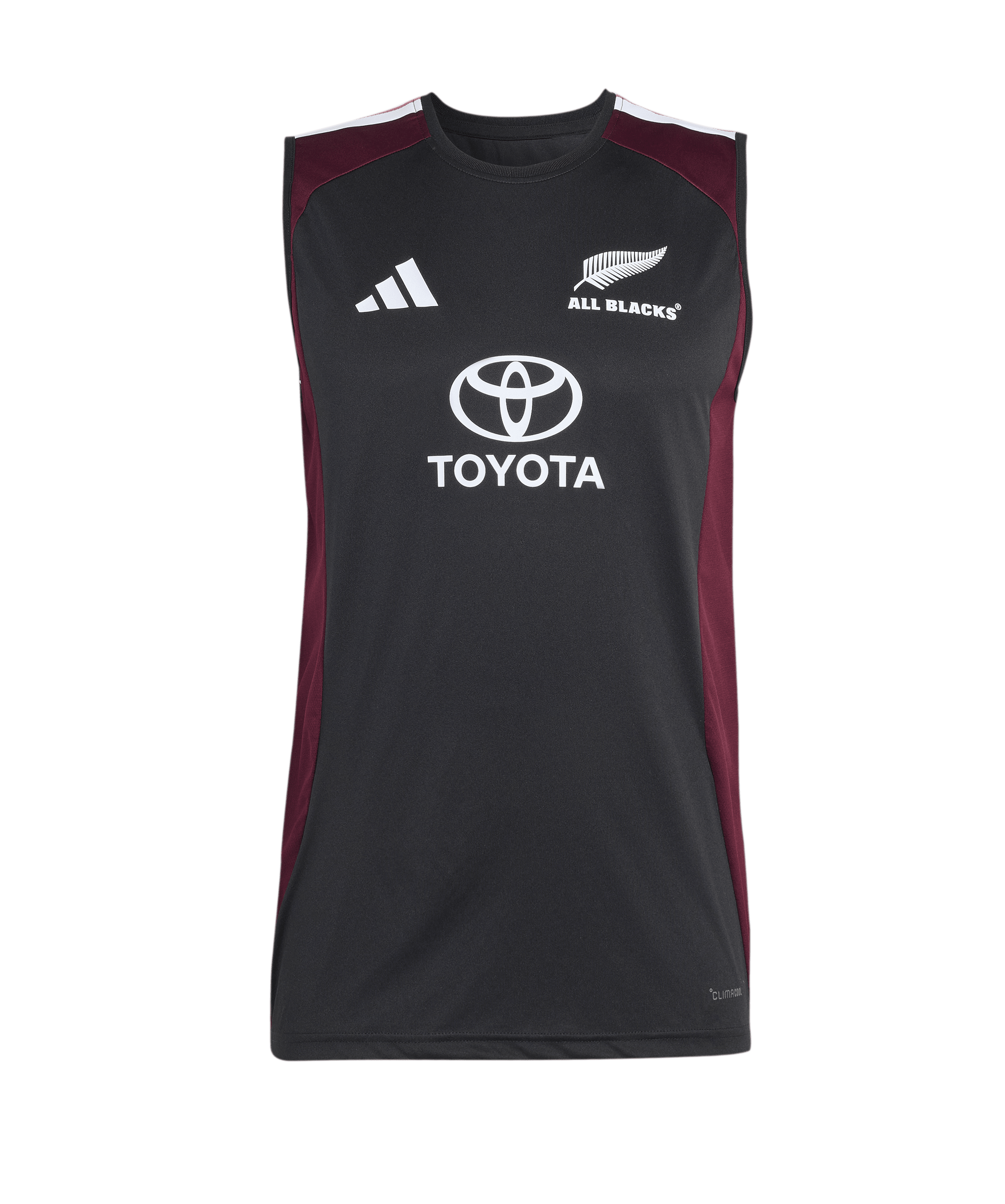 All Blacks Performance Singlet Black/Maroon