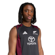 All Blacks Performance Singlet Black/Maroon