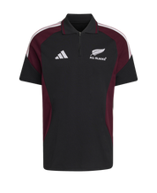 All Blacks Training Polo Shirt Black/Maroon