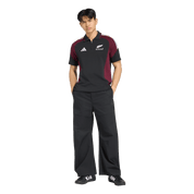 All Blacks Training Polo Shirt Black/Maroon