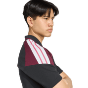 All Blacks Training Polo Shirt Black/Maroon