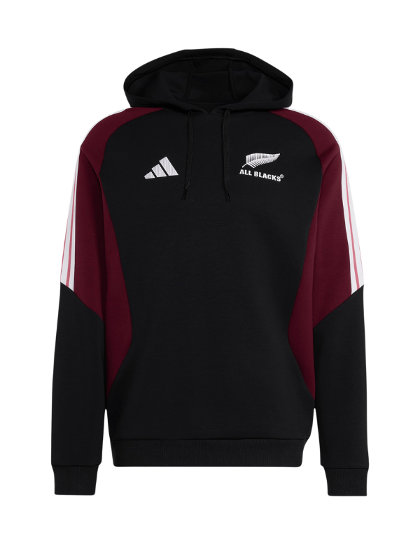 All Blacks Hoodie Black/Maroon