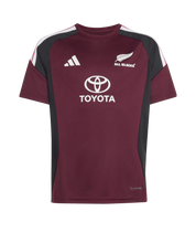 All Blacks Kid's Performance T-Shirt Maroon/Black