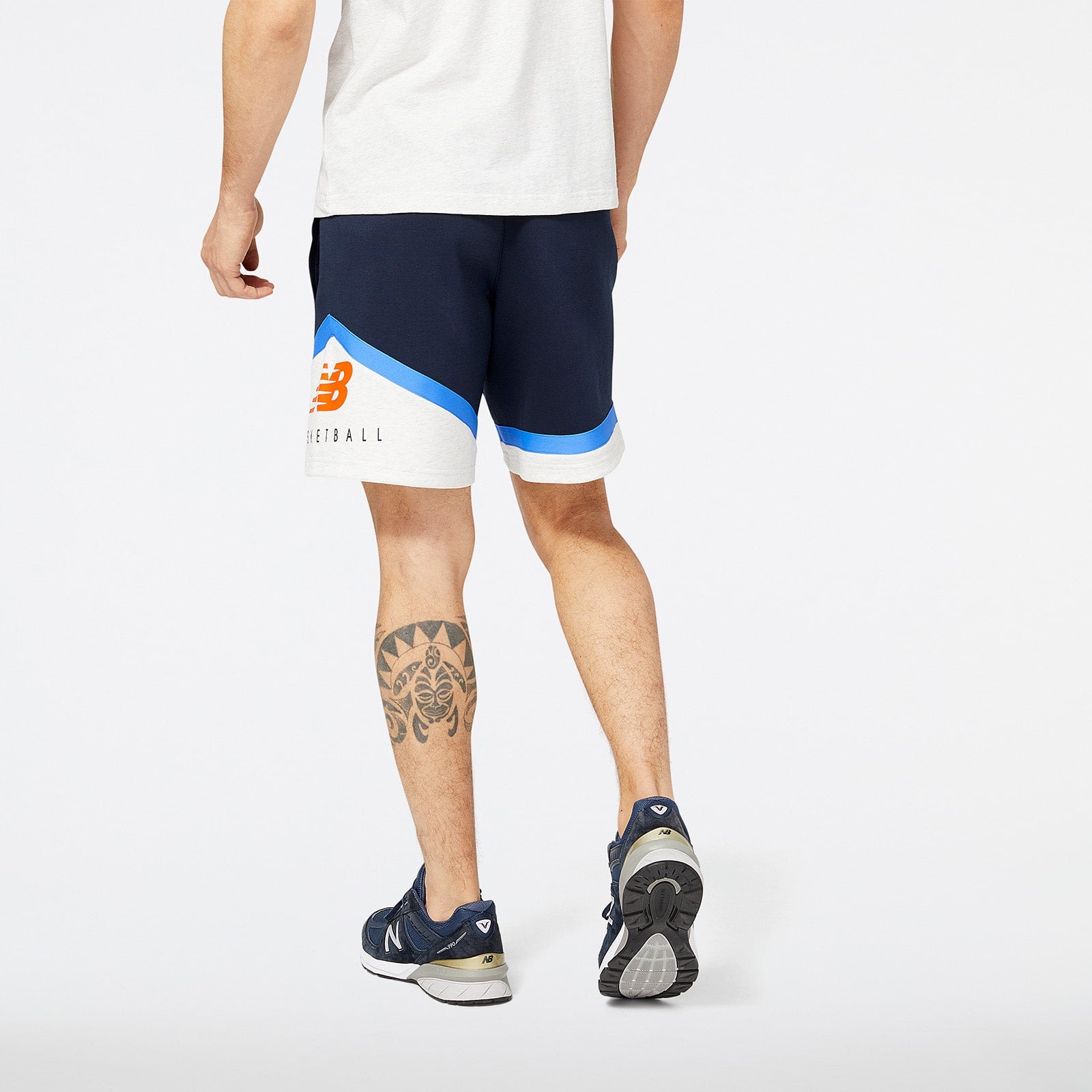 New Balance Hoops Abstract Short