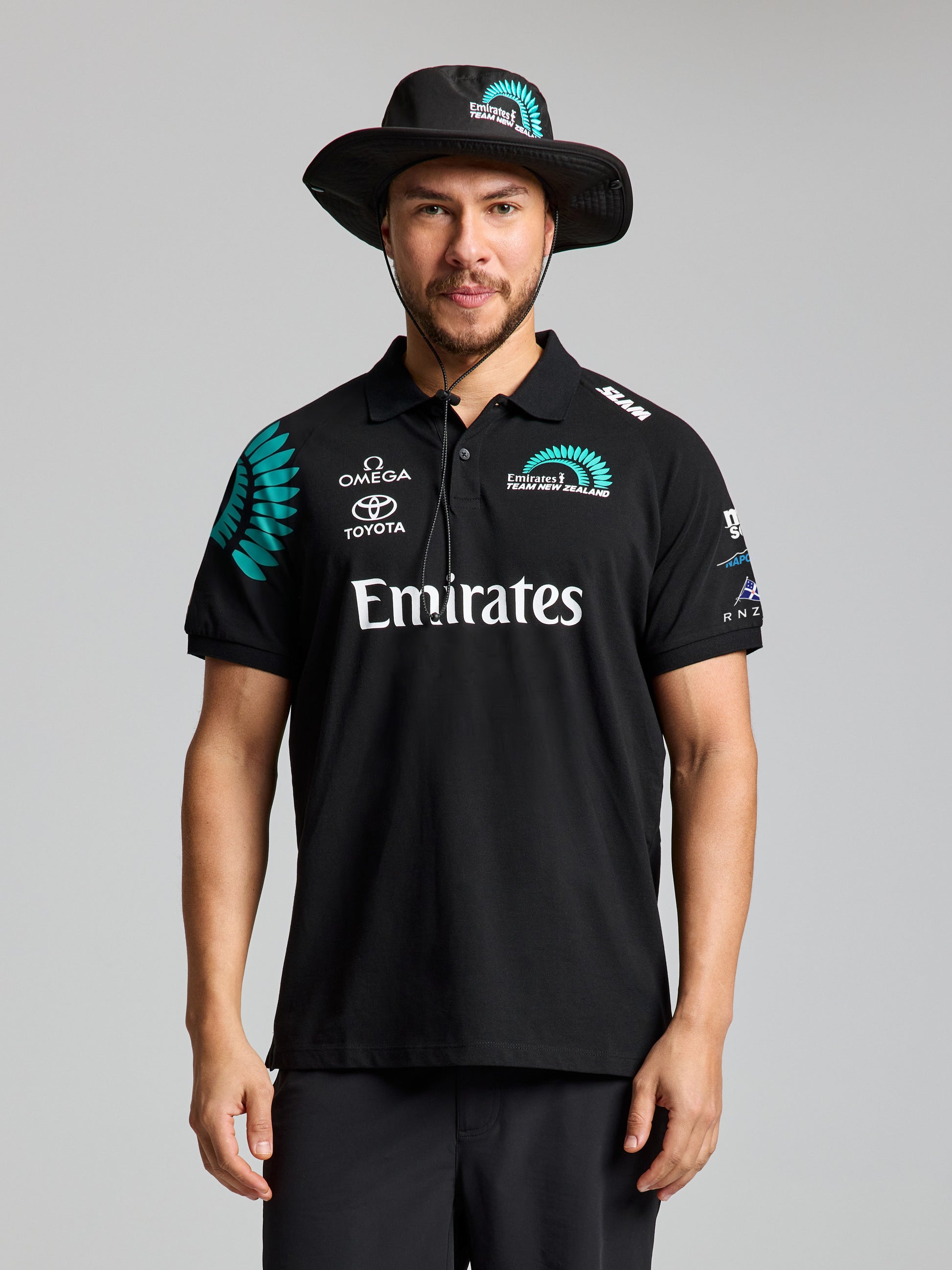 Emirates Team New Zealand Mens Deck Polo