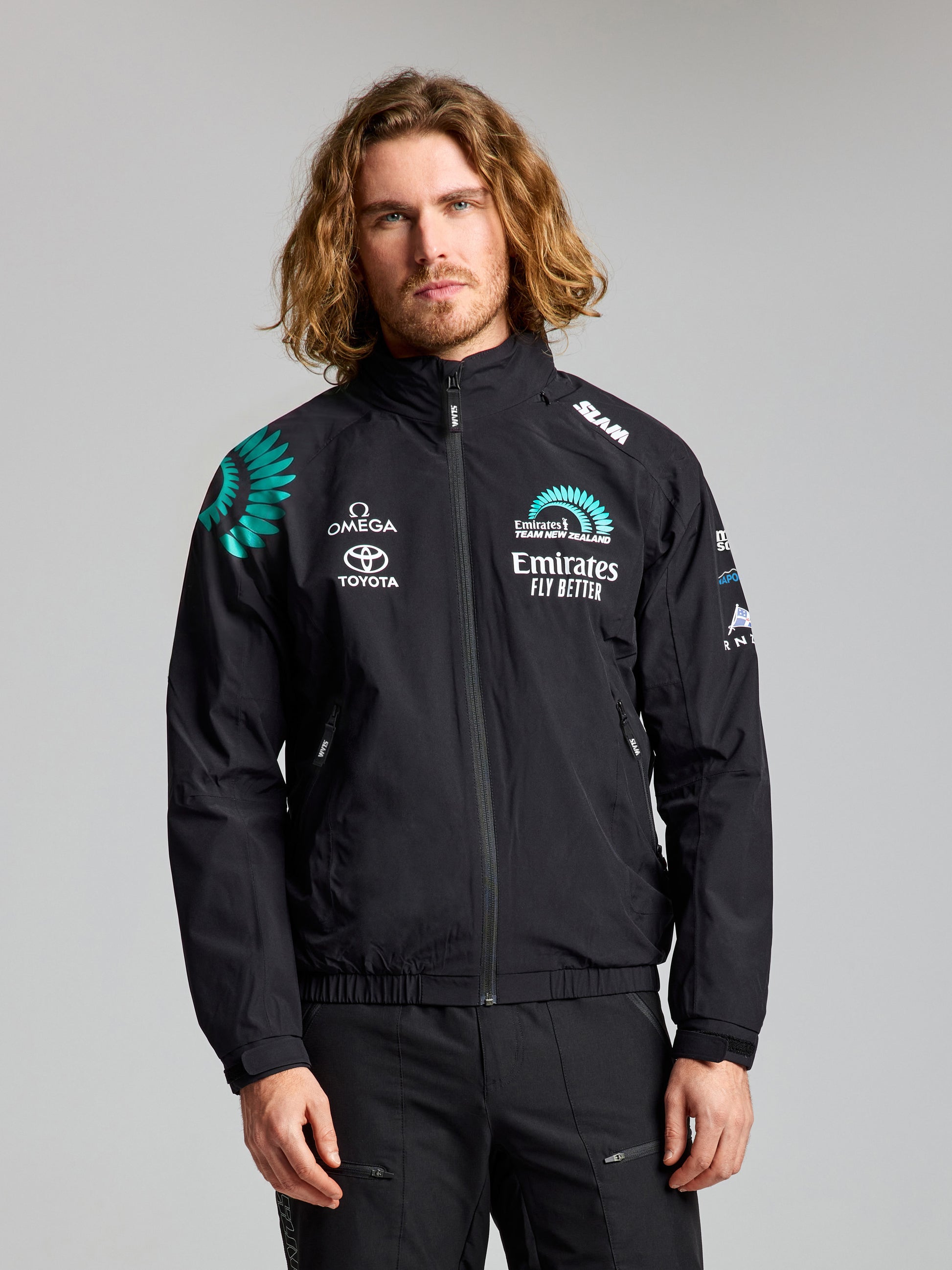 Emirates Team New Zealand Mens Deck Light WP Jacket