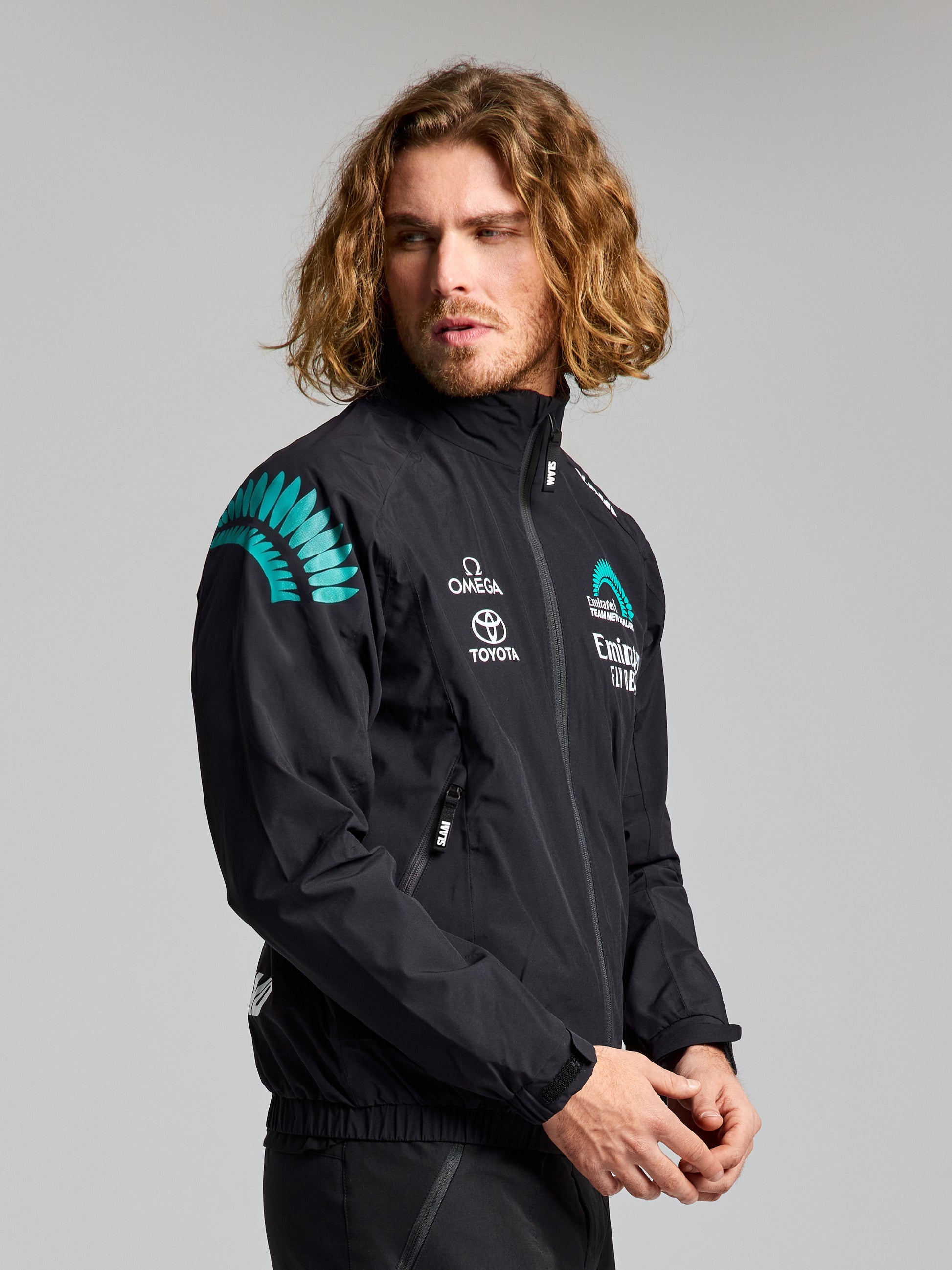 Emirates Team New Zealand Mens Deck Light WP Jacket