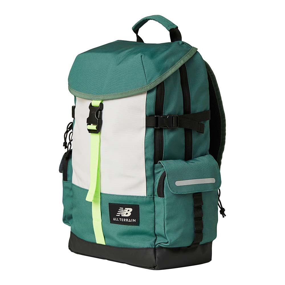 New Balance Flap Backpack Pixel Green