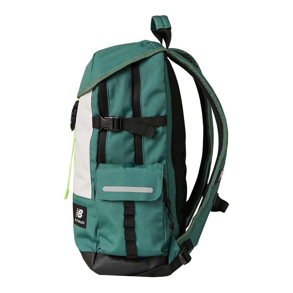 New Balance Flap Backpack Pixel Green