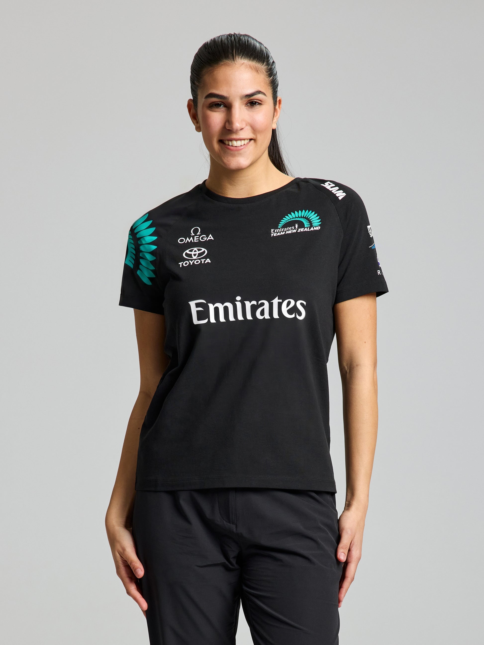 Emirates Team New Zealand Womens Deck T-Shirt