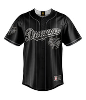 Dragons NRL 'Blackout' Baseball Shirt