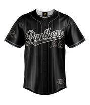 Panthers NRL 'Blackout' Baseball Shirt