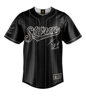 Storm NRL 'Blackout' Baseball Shirt
