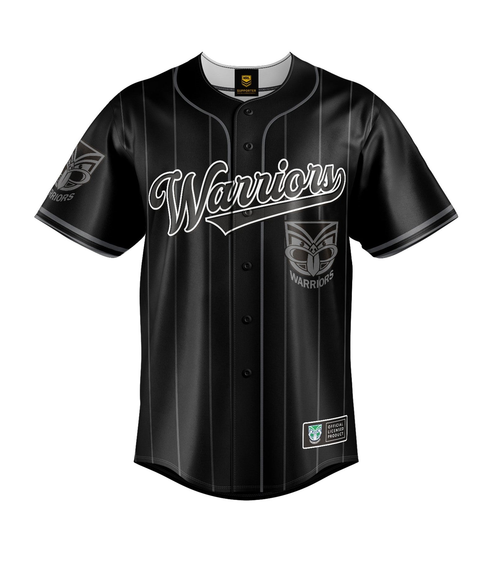Warriors Kids 'Blackout' Slugger Shirt