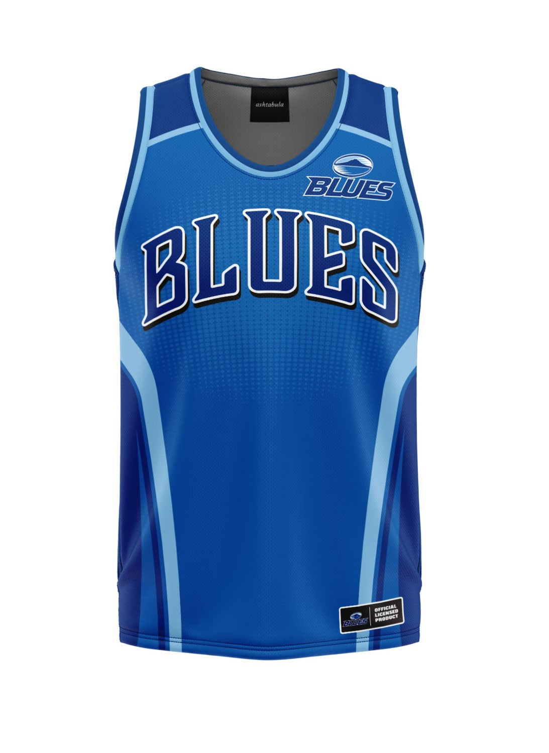 Blues Kids 'Hoops' Basketball Singlet