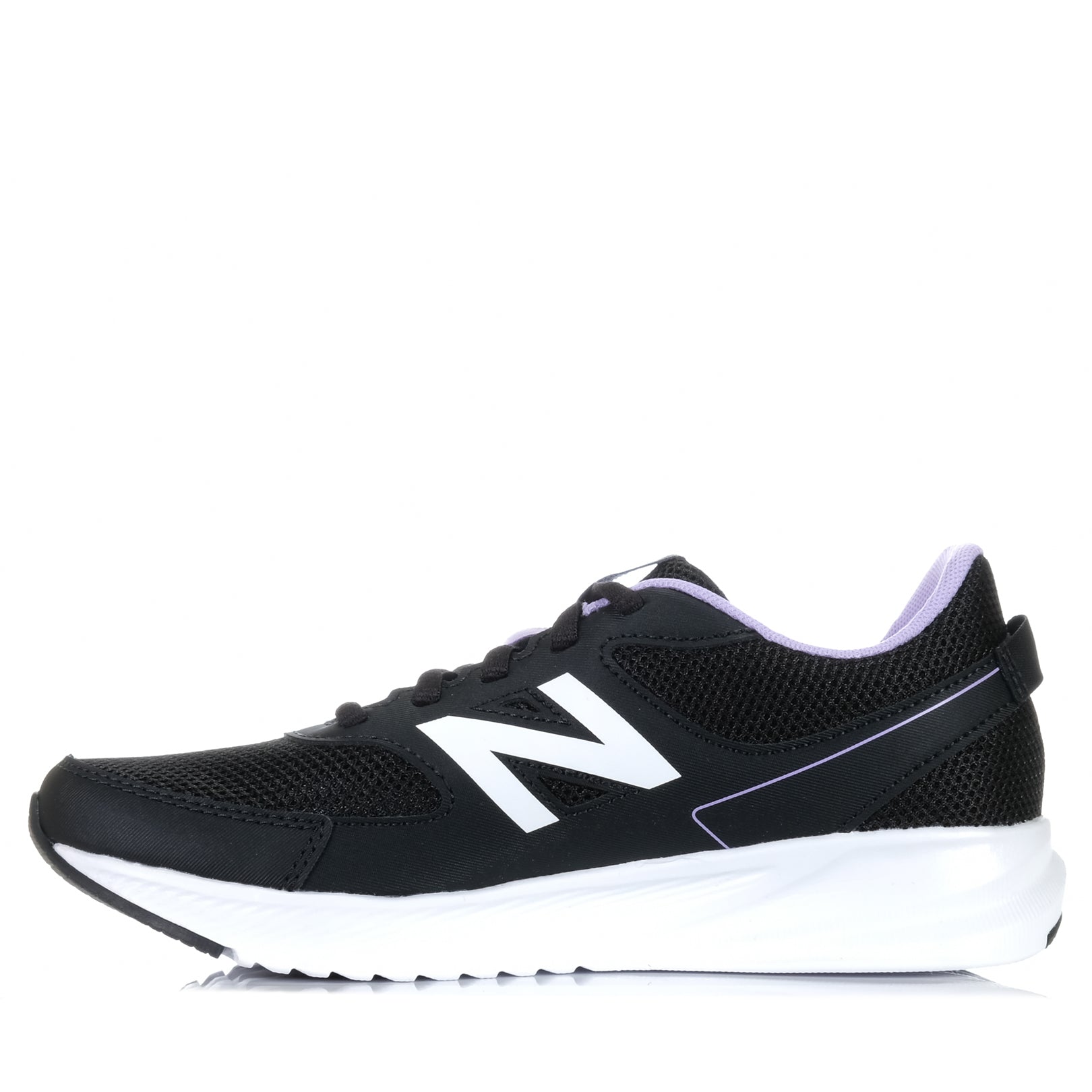 New Balance Kid's 570v3 Shoe Black/Lilac Glow