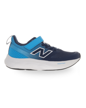 New Balance Kid's Fresh Foam 625 Bungee Lace with Top Strap Shoe Navy