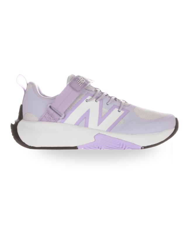 New Balance Kid's FuelCell Play Bungee Lace w/Top Strap Shoe Smoked Violet