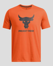 Under Armour Project Rock Payoff Graphic T-Shirt Orange