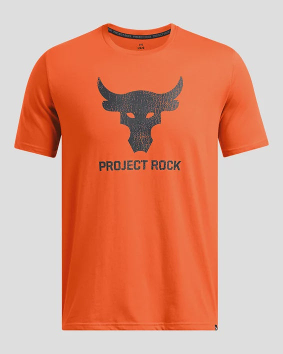 Under Armour Project Rock Payoff Graphic T-Shirt Orange