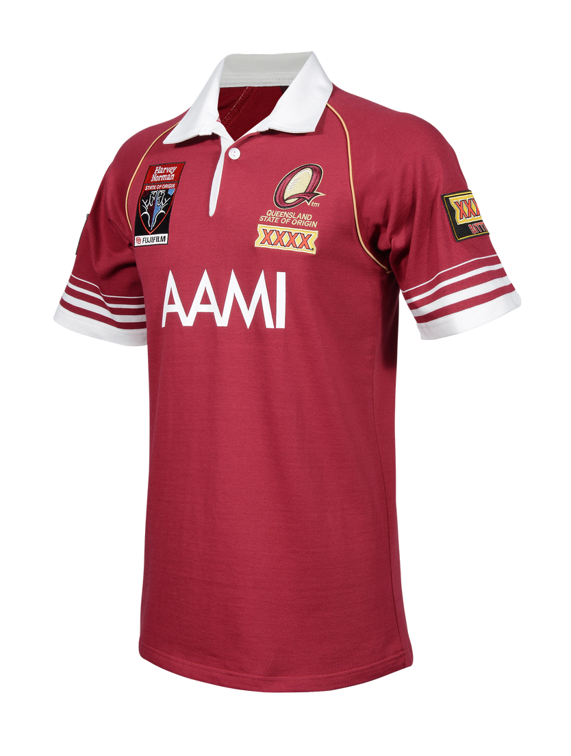QLD Maroon S.O.O 2006 Retro Jersey