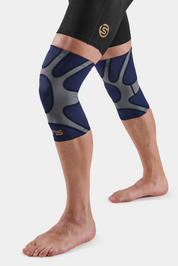 SKINS Series-5 Knee Sleeves Navy/Smoke