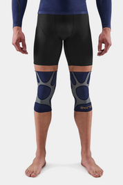 SKINS Series-5 Knee Sleeves Navy/Smoke