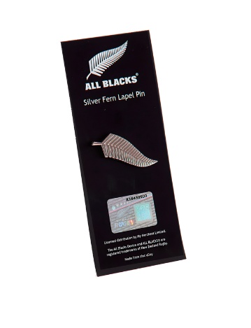 All Blacks Label Pin