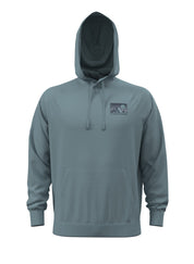 Under Armour Rival Fleece Graphic OD Hoodie Blue Smoke