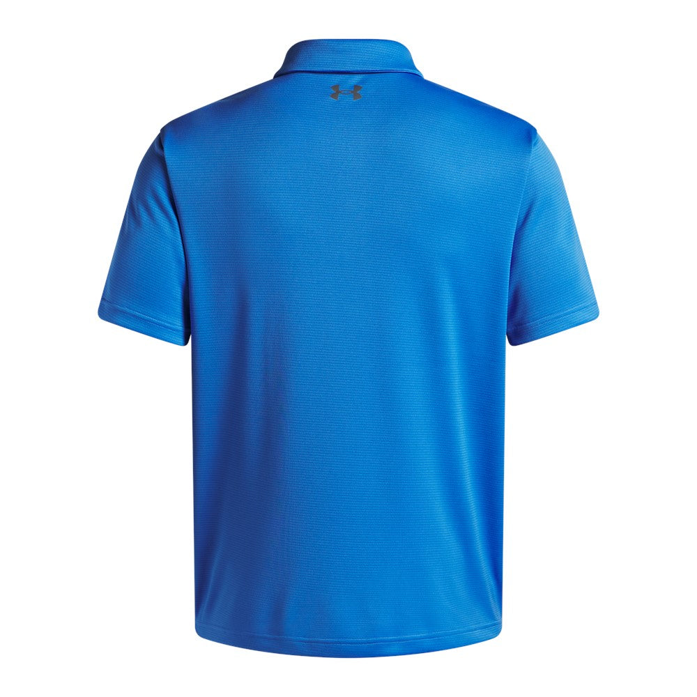 Under Armour Tech Men’s Golf Polo Shirt Blue Atlantis