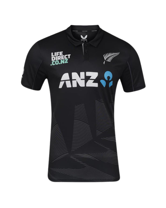 BLACKCAPS Kid's Replica ODI Shirt 24/25