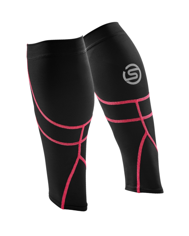 SKINS Series-3 Calf Tight MX Black/Ruby