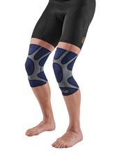 SKINS Series-5 Knee Sleeves Navy/Smoke